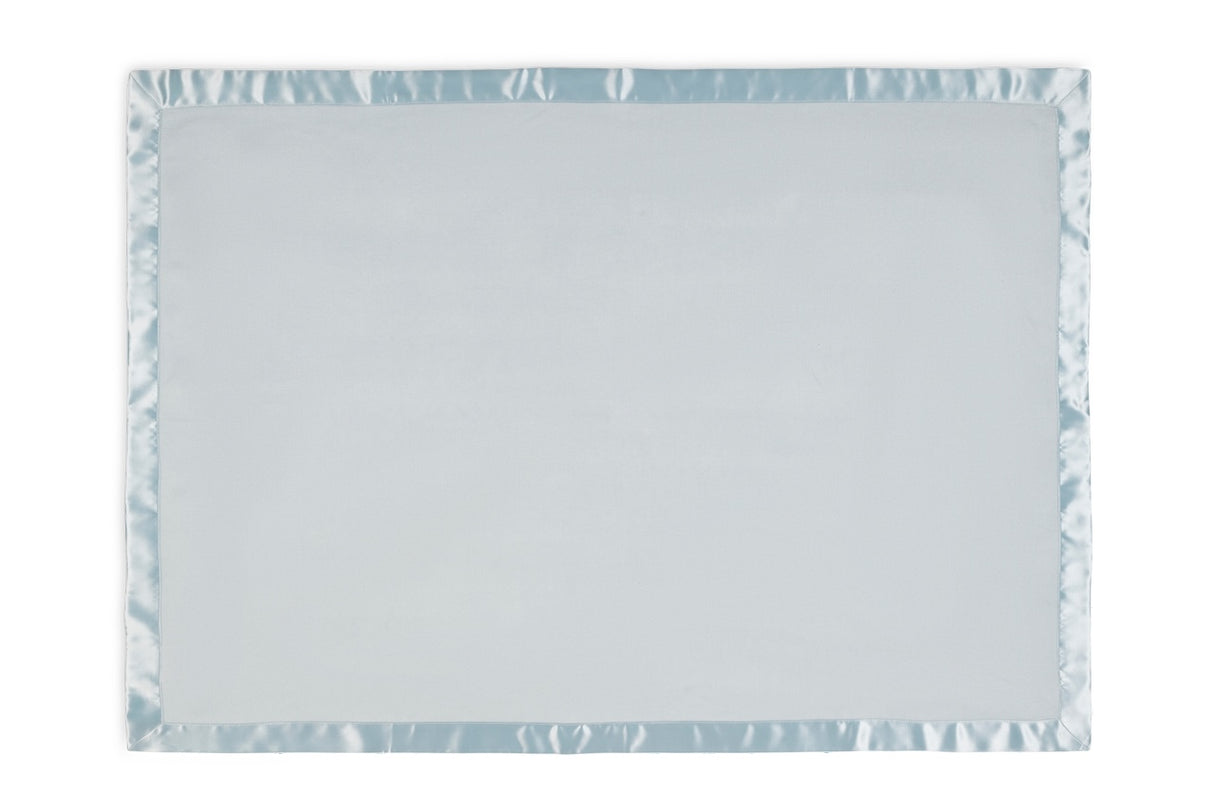 Pool Baby Blanket - Matouk Dream Modal Little Blanket at Fig Linens and Home - Open View