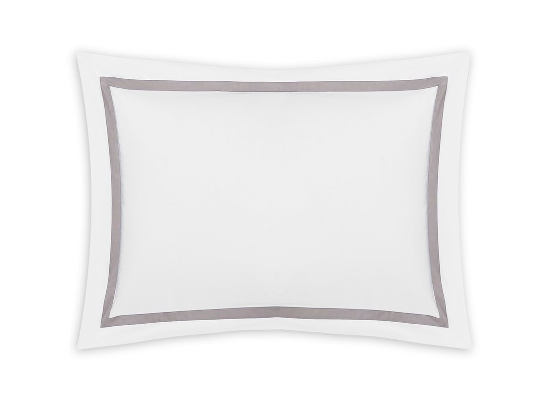 Matouk Bedding - Lowell Deep Lilac Pillow Sham at Fig Linens and Home