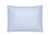 Pillow Sham - Matouk Sale on Luca Satin Stitch Sky Blue Bedding at Fig LInens and Home