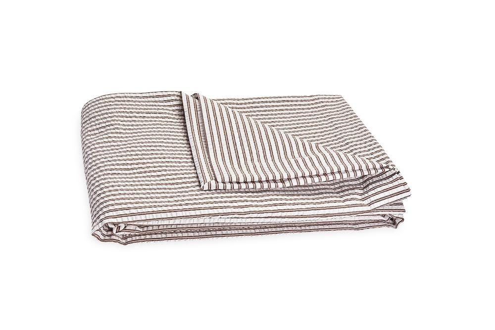Matteo Bark Coverlet - Blanket Cover | Matouk at Fig Linens and Home