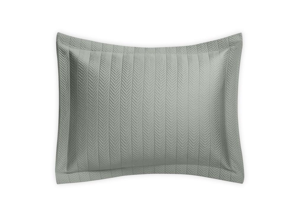 Netto Celadon Sham | Matouk at Fig Linens and Home