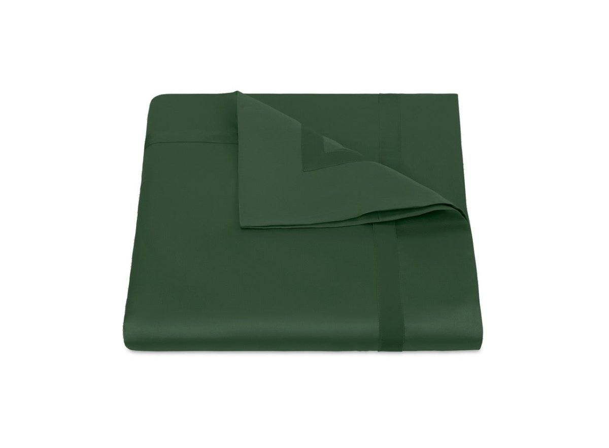 Duvet Cover - Matouk Nocturne Green Bedding at Fig Linens and Home