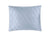 Matouk Pillow Sham - Nocturne Quilt in Hazy Blue at Fig Linens and Home