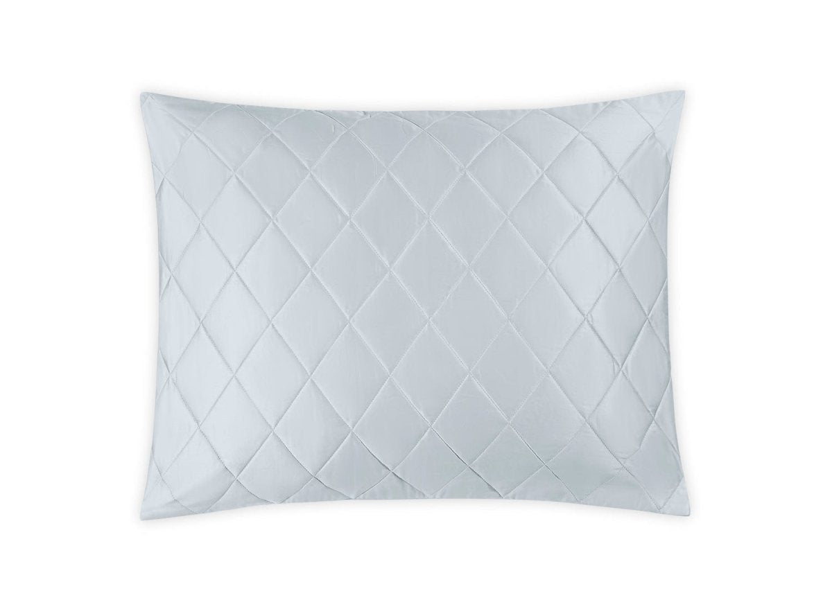 Matouk Pillow Sham - Nocturne Quilt in Pool at Fig Linens and Home
