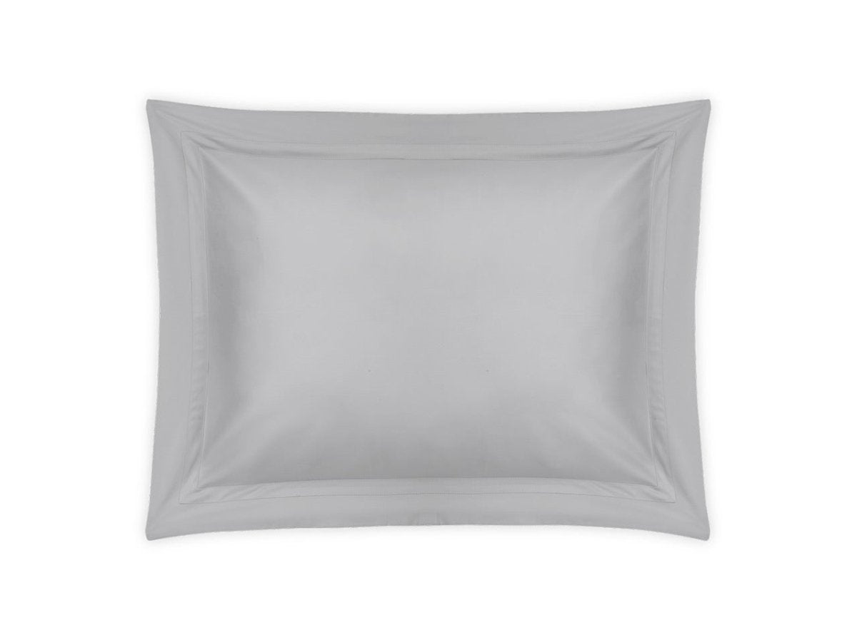 Pillow Sham - Matouk Bedding in Nocturne Silver at Fig Linens and Home
