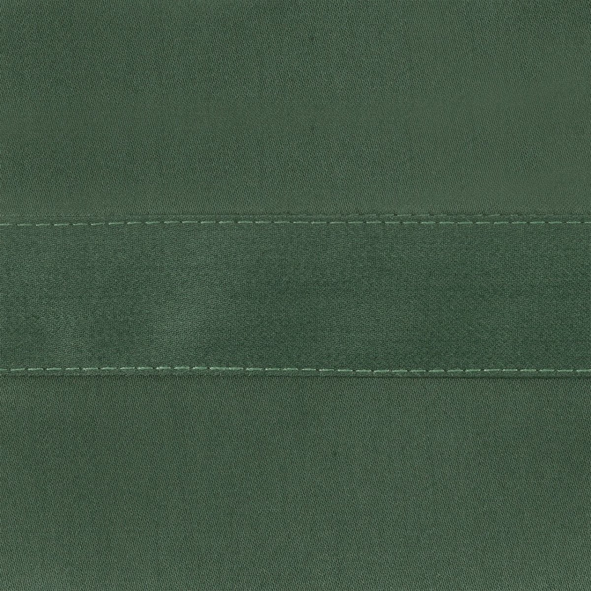 Fabric Swatch - Matouk Nocturne Green Bedding at Fig Linens and Home