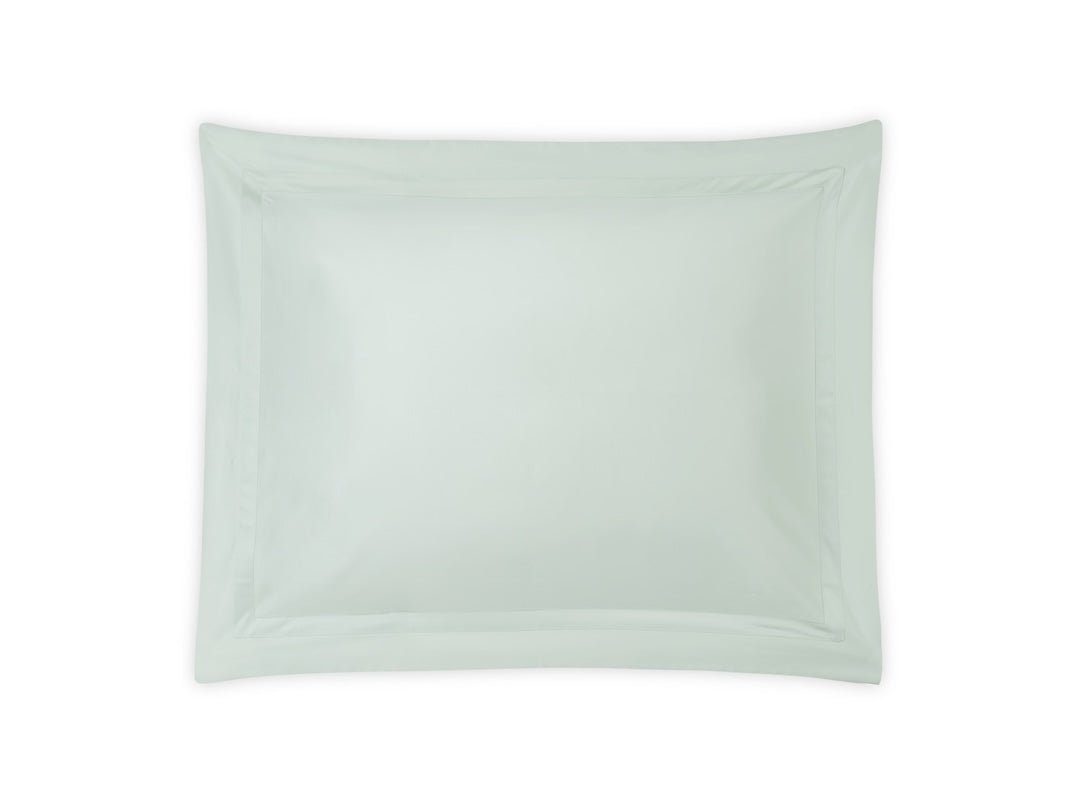 Pillow Sham - Matouk Nocturne Sateen Bedding in Opal at Fig Linens and Home