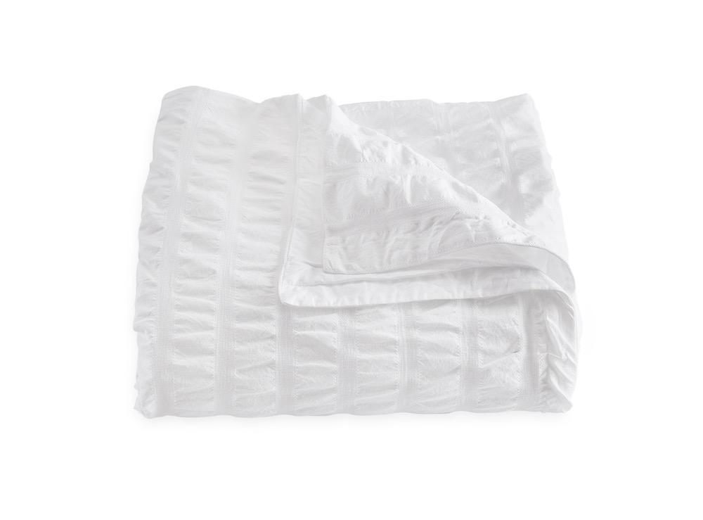 Panama White Duvet Cover | Matouk at Fig Linens