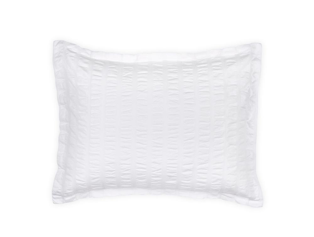 Panama White Sham | Matouk at Fig Linens