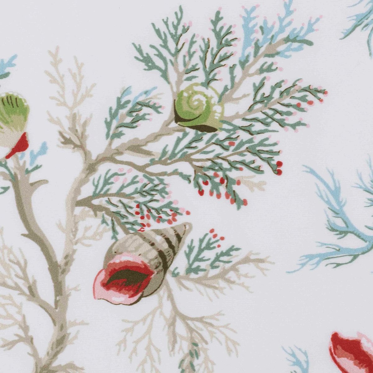 Fabric Swatch - Del Tesoro Coral Bedding by Matouk Schumacher at Fig Linens and Home