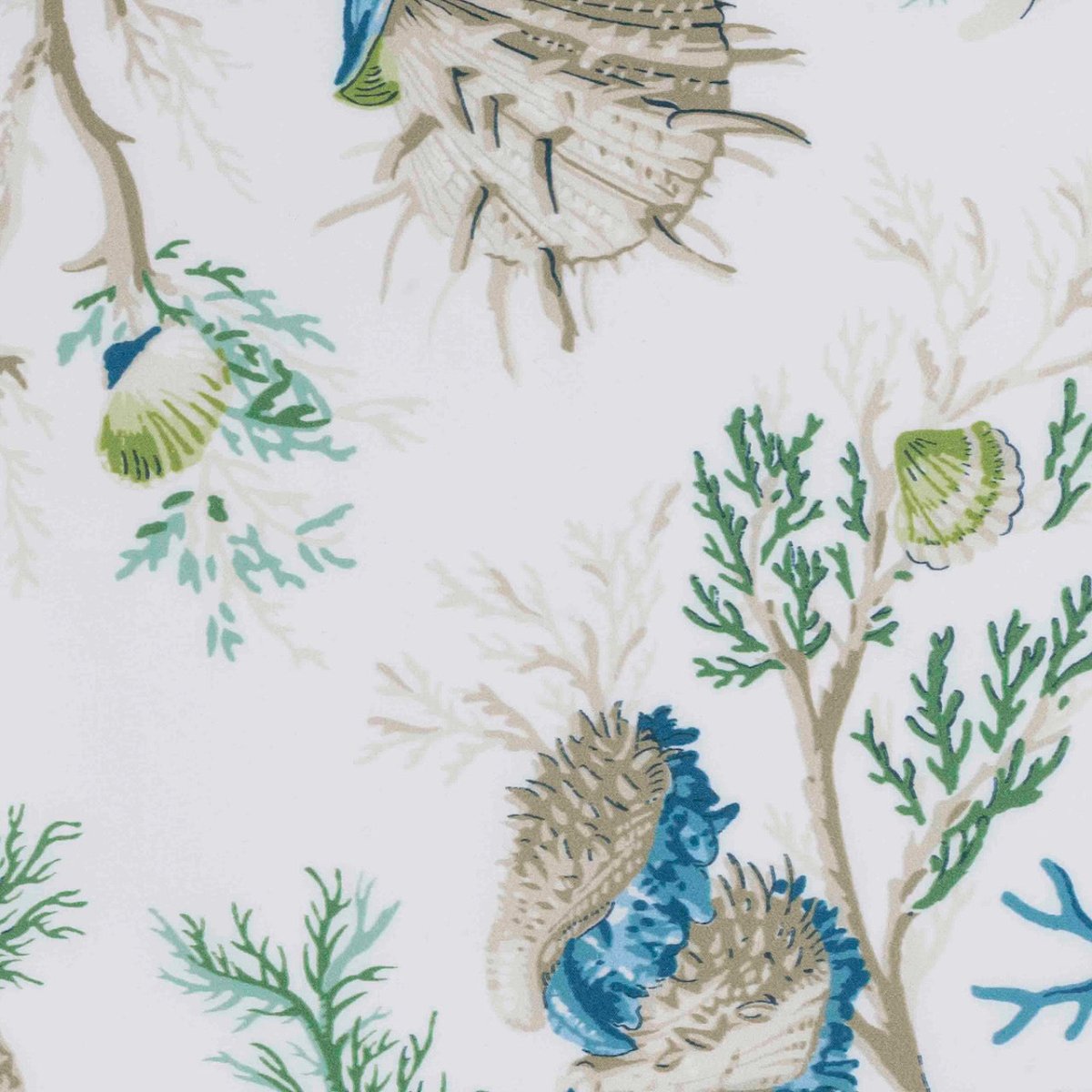 Fabric Swatch - Del Tesoro Sea Bedding by Matouk Schumacher at Fig Linens and Home