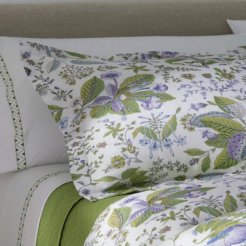 Pomegranate Linen Lilac Bedding by Matouk Schumacher at Fig Linens and Home