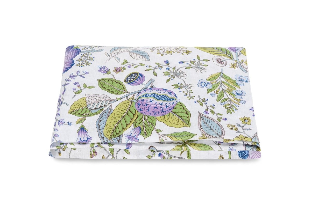 Fitted Sheet - Pomegranate Linen Bedding in Lilac by Matouk Schumacher - Fig Linens and Home