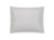 Matouk Pillow Sham - Talita Satin Stitch Silver - Giza Cotton Bedding at Fig Linens and Home