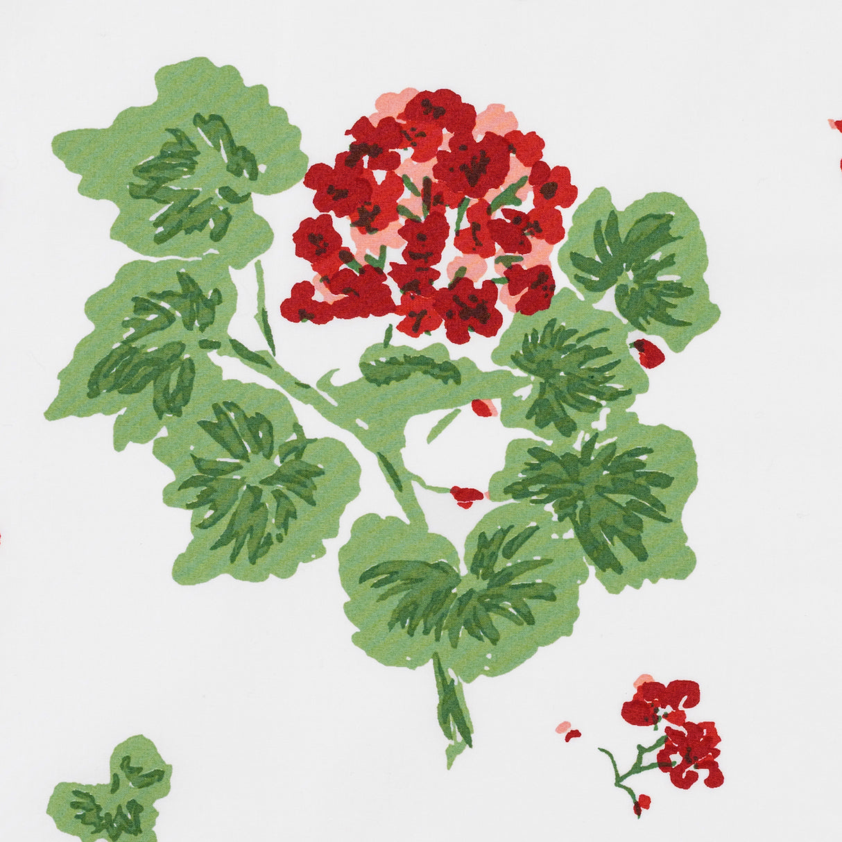 Geranium Bedding by Matouk x Tillet | Matouk Bedding at Fig Linens and Home - Swatch Red 1