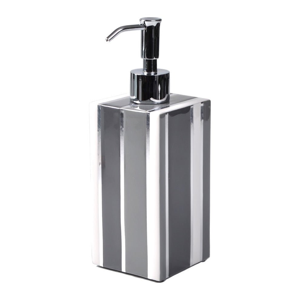 Mike and Ally Catalina Gray Bath Accessories Box Pump for Lotion or Soap