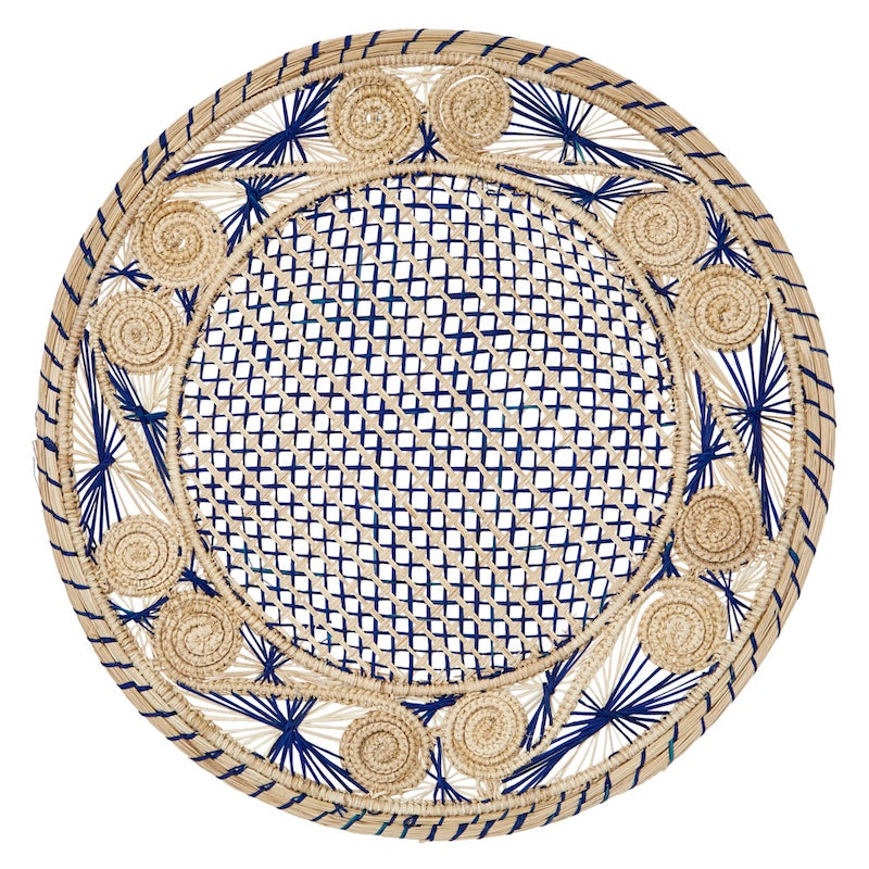 Mode Living Aloha Placemat Navy at Fig Linens and Home