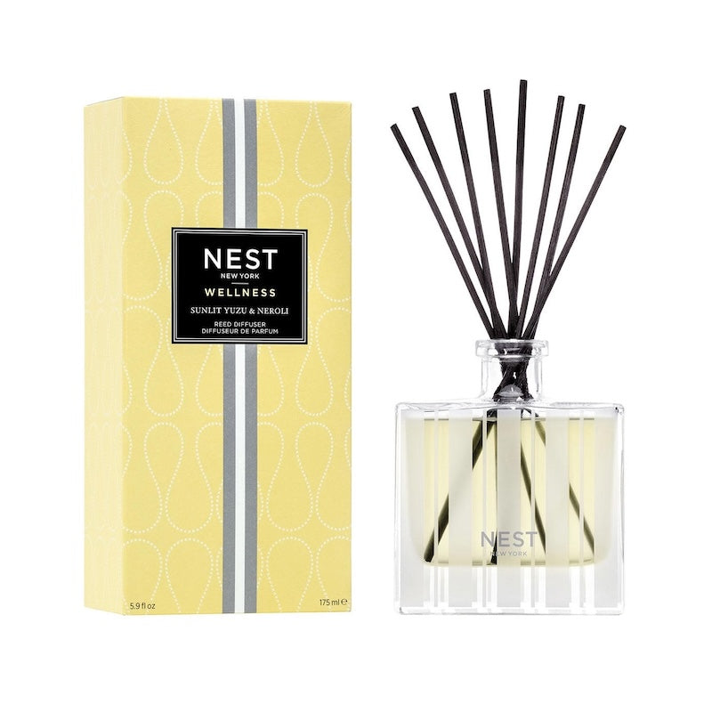 Nest New York Fragrances - Wellness Collection - Sunlit Yuzu and Neroli Reed Diffuser