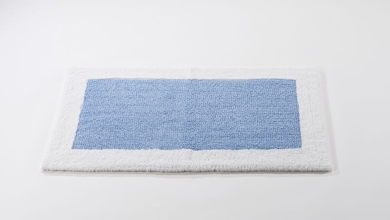 Flat Origine 20x31 Powder Blue 330 Bath Rug by Abyss at Fig Linens and Home