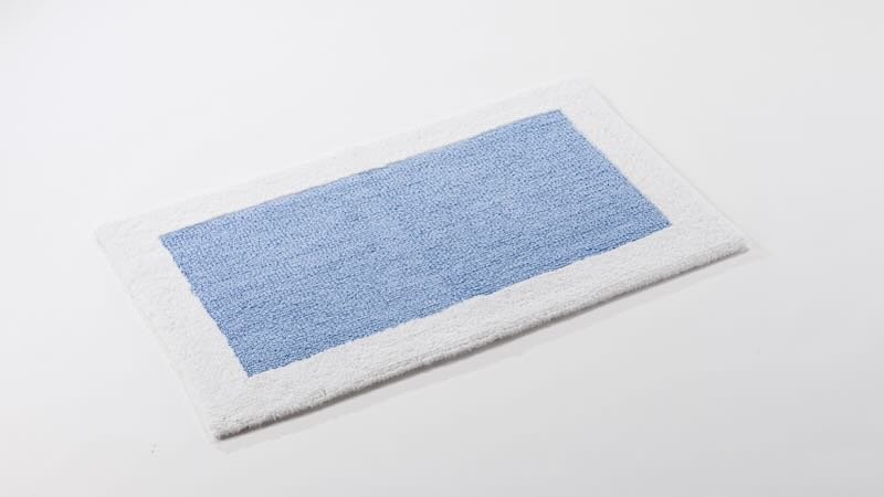 Angle Origine 20x31 Powder Blue 330 Bath Rug by Abyss at Fig Linens and Home
