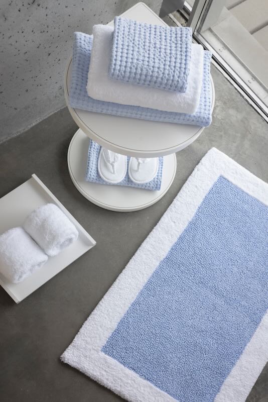 Life 2 Origine 20x31 Powder Blue 330 Bath Rug by Abyss at Fig Linens and Home