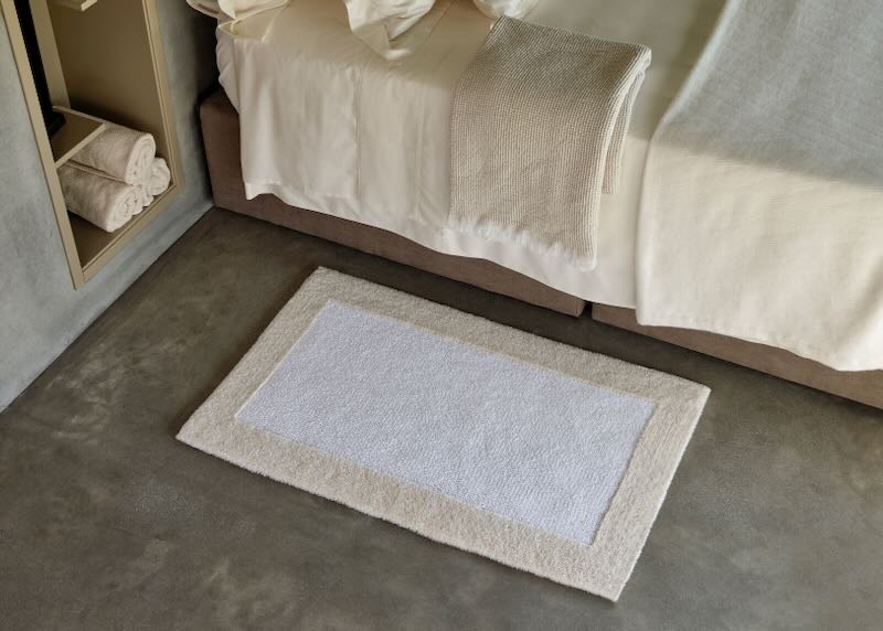 Life 3 Origine 20x31 Ecru 101 Bath Rug by Abyss