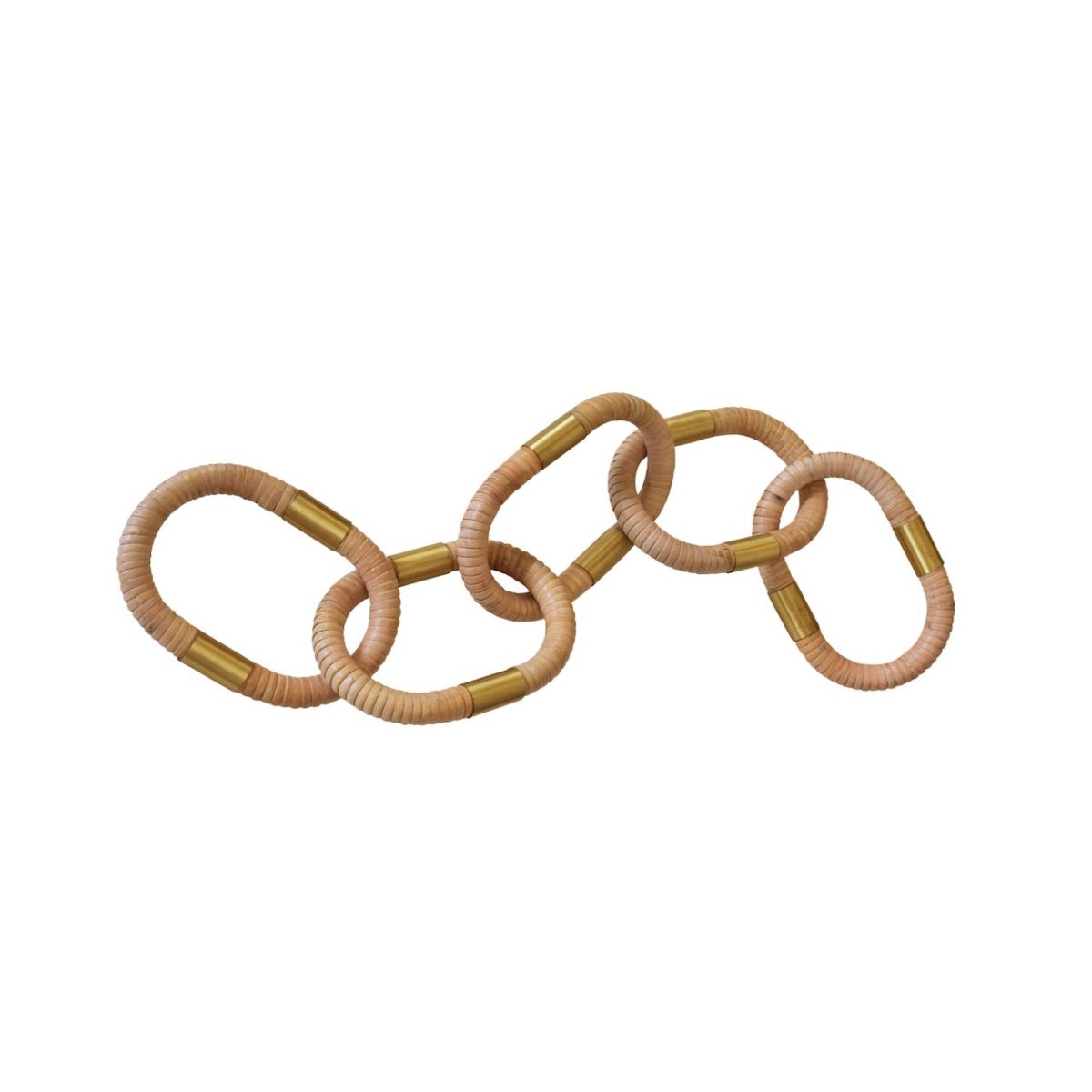 Otto Decorative Chain Top View by Worlds Away at Fig Linens and Home