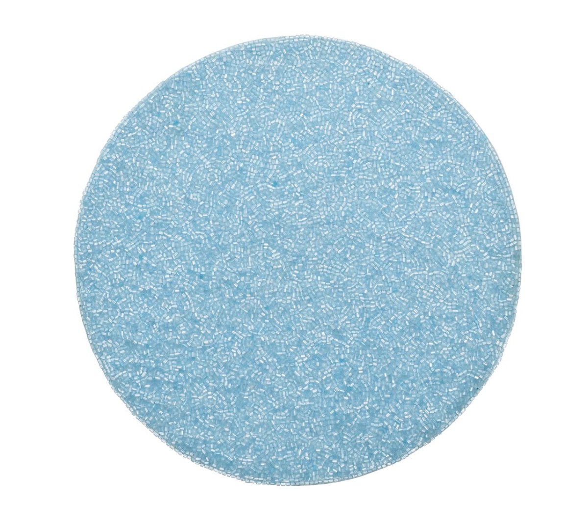 Periwinkle Placemat - Perennial Periwinkle Blue Placemats Set of 4 - Kim Seybert at Fig Linens and Home 1