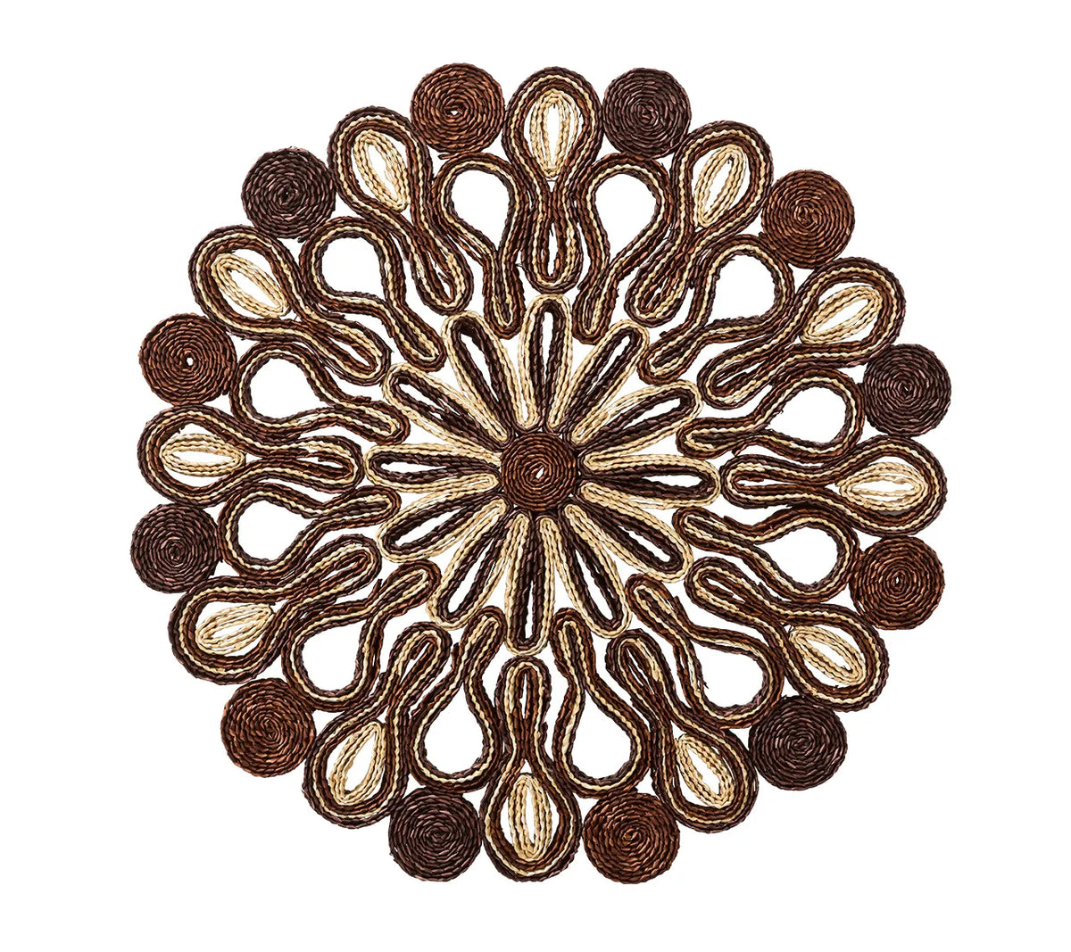 Marisol Brown/Natural Placemat | Kim Seybert at Fig Linens and Home