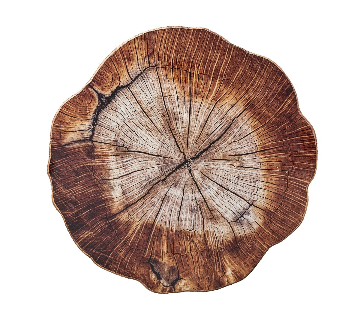 Cedar Placemat in Brown by Kim Seybert at Fig Linens and Home