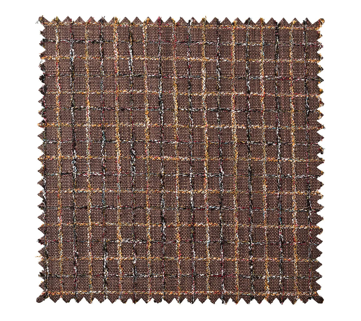 Boucle Brown/Multi Placemat Detail 8 | Kim Seybert at Fig Linens and Home