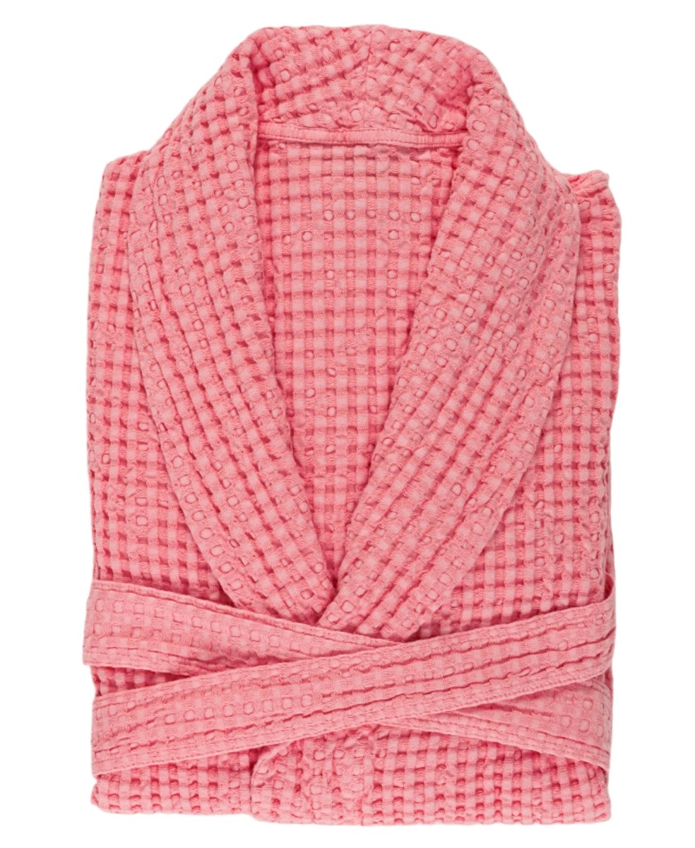 Abyss Pousada 573 Flamingo Pink Bath Robe at Fig Linens and Home