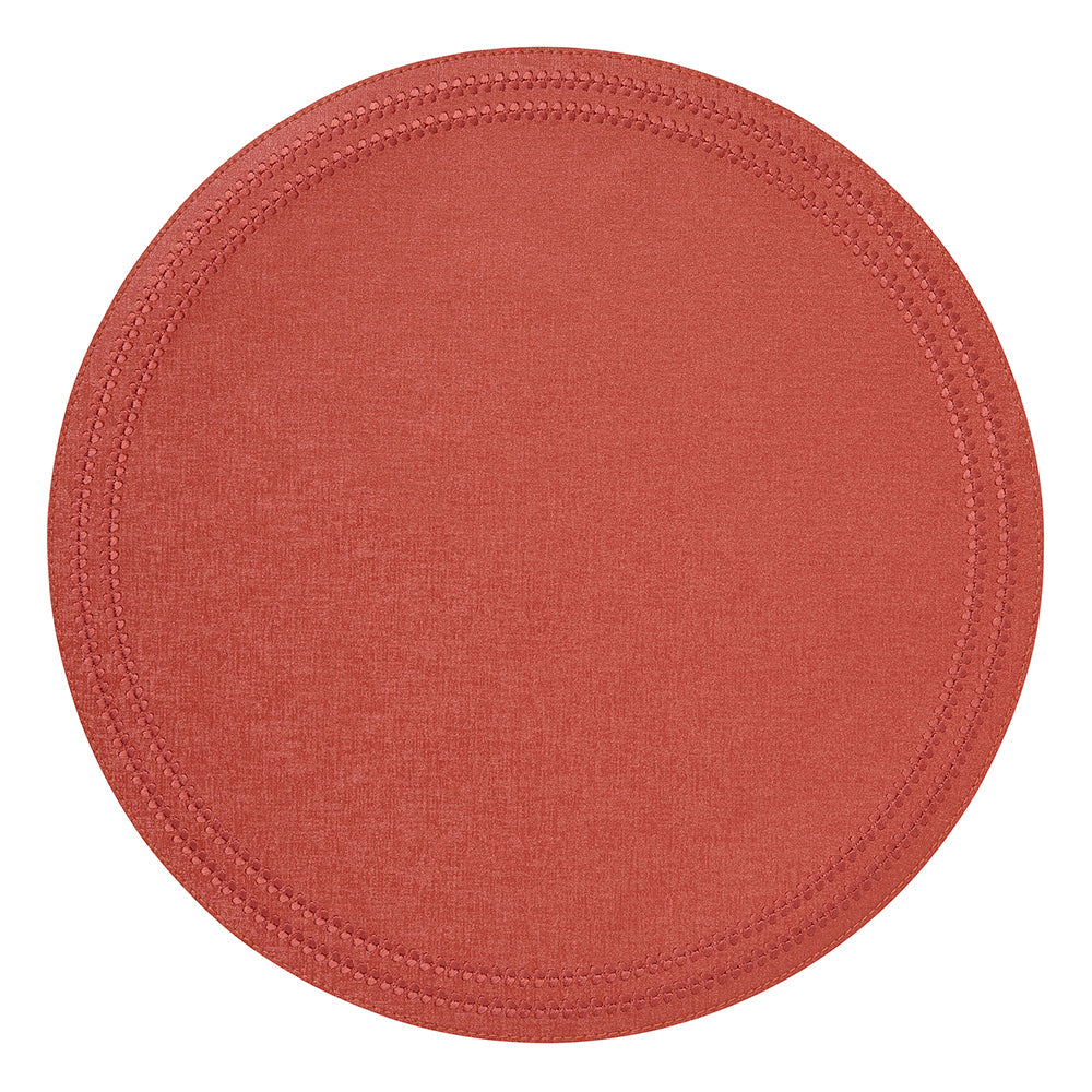 Paloma Red Placemat | Mode Living at Fig Linens and Home