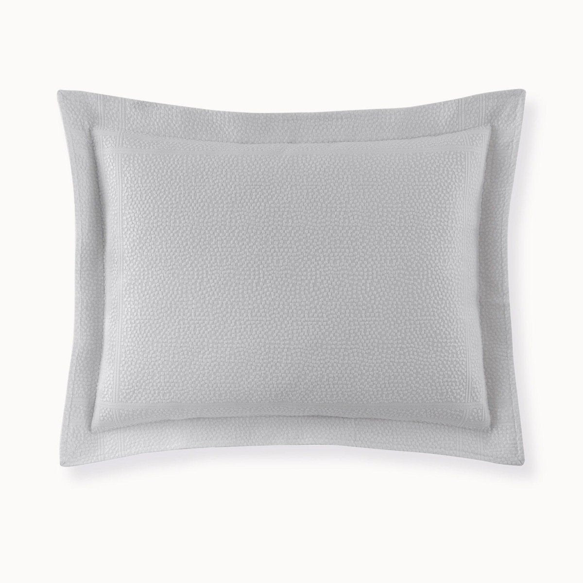 Pillow Sham - Peacock Alley Gray | Montauk Matelasse Grey