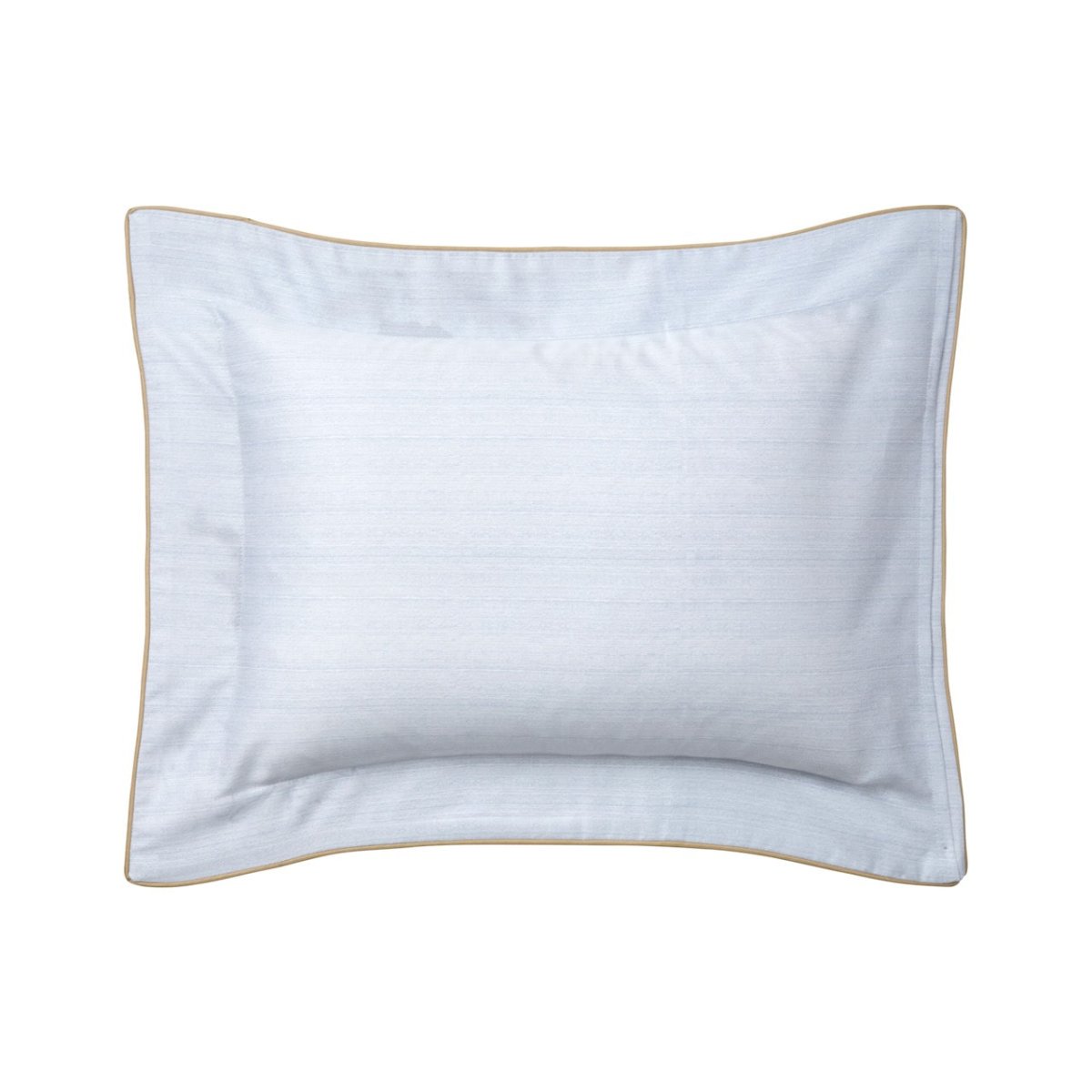Yves Delorme Eclipses Organic Bedding - Pillow Sham Boudoir (Single) Back - Fig linens and home 22