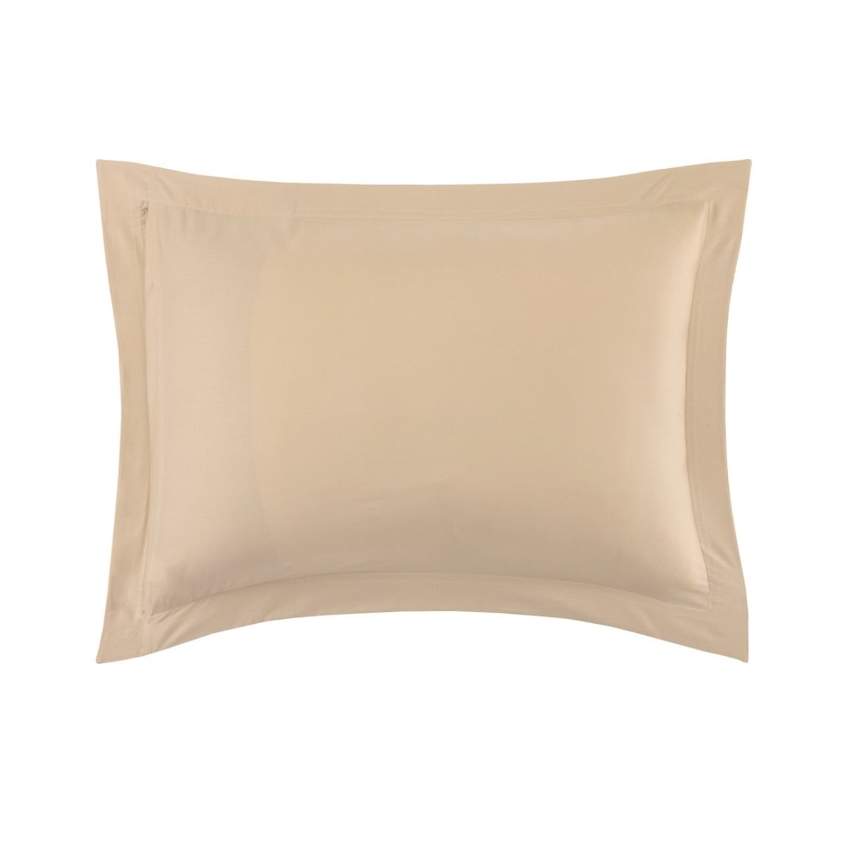 Sham - Yves Delorme Triomphe Bedding in Dune - Organic Cotton at Fig Linens and Home