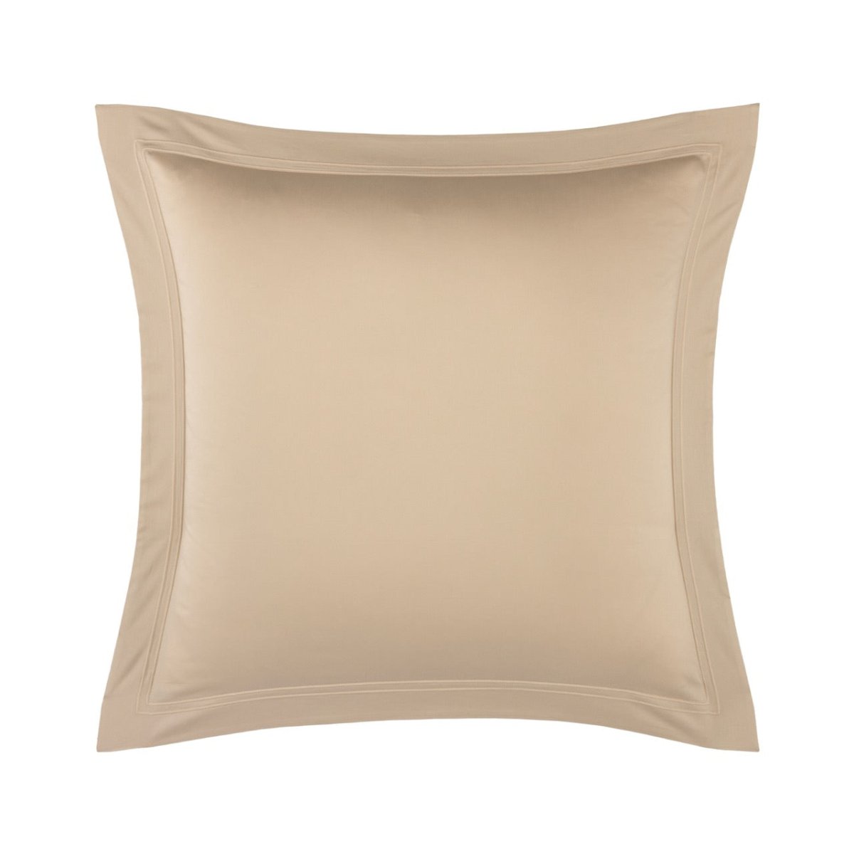 Euro Sham - Yves Delorme Triomphe Bedding in Dune - Organic Cotton at Fig Linens and Home