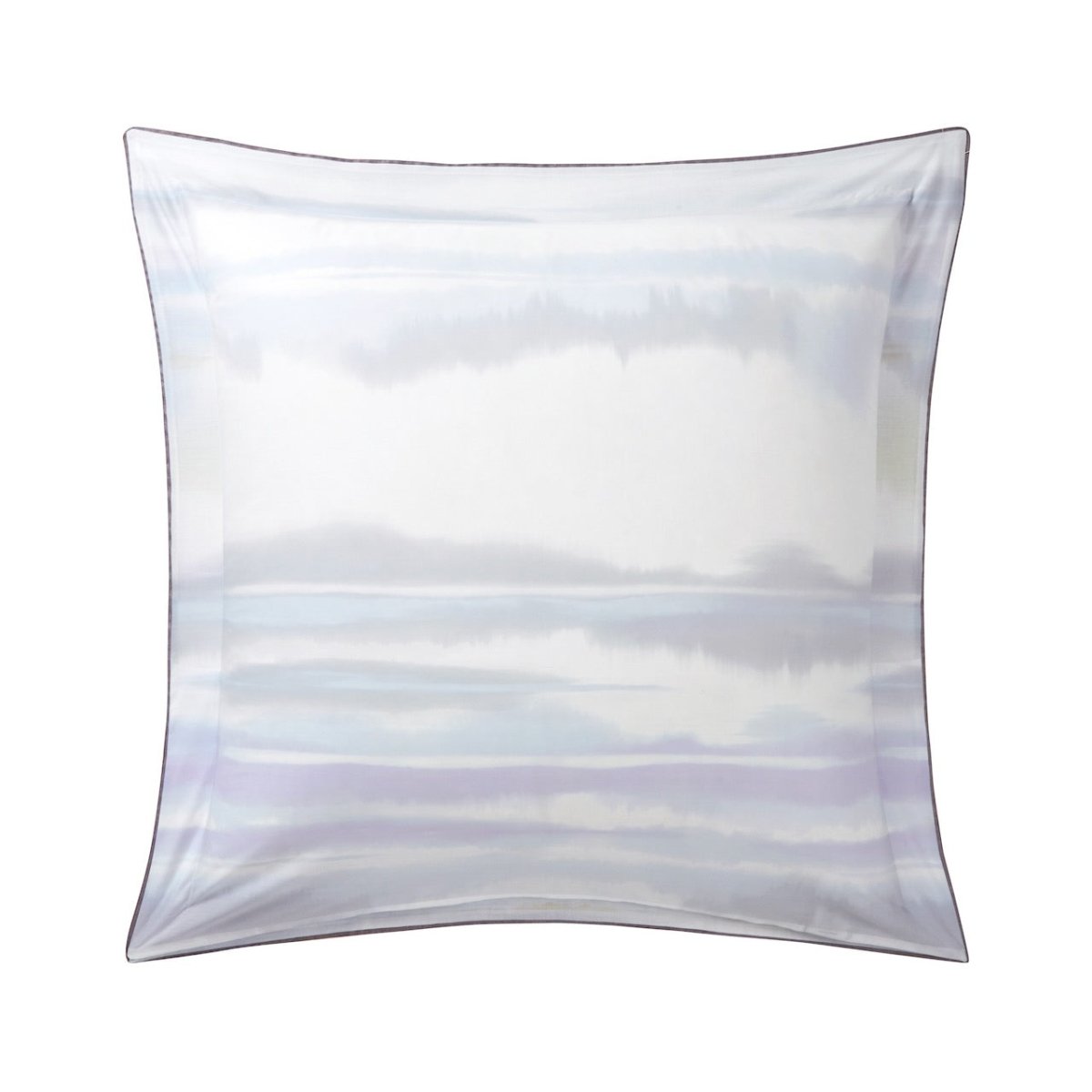 Euro Square Front - Yves Delorme Horizons Organic Bedding | Cotton Duvets and Bed Sheets