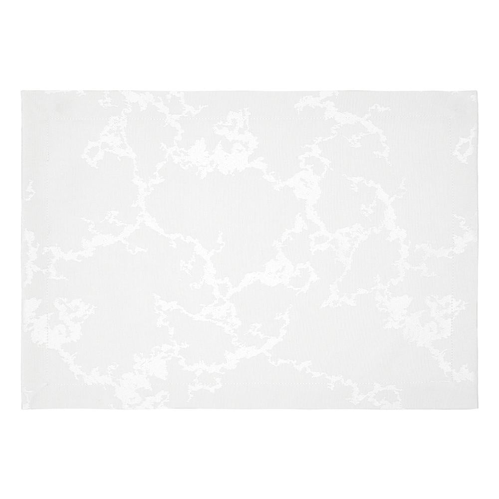 Carrera White Placemat | Mode Living at Fig Linens and Home