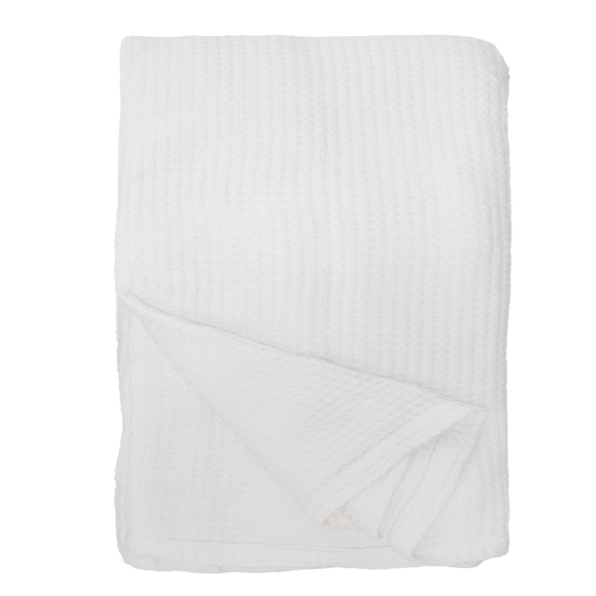 Twin Blanket - Balboa White Blanket - Pom Pom at Home at Fig Linens & Home