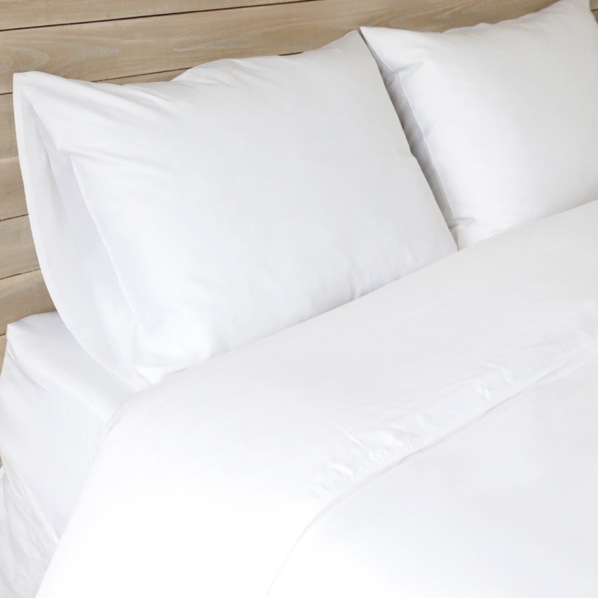 Fig Linens - Pom Pom at Home - Parker White Duvet and sham