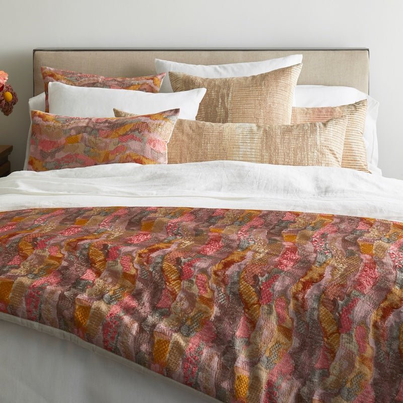 Sunset Positano Throw by Ann Gish at Fig Linens and Home