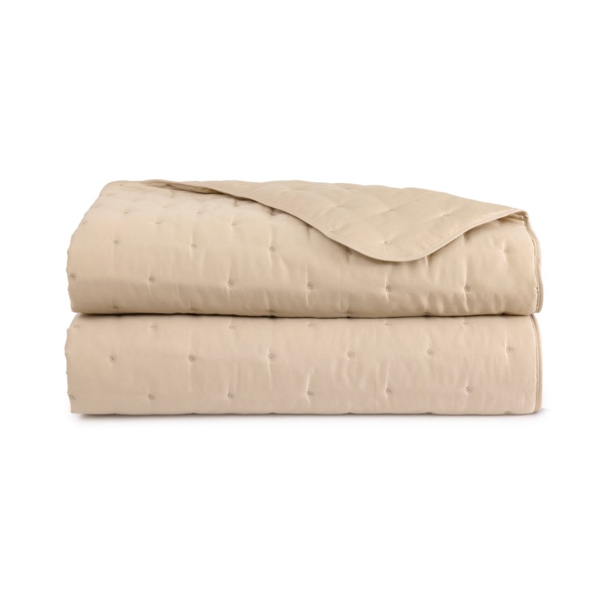 Quilt - Yves Delorme Triomphe Quilt in Dune - Organic Cotton Bedding at Fig Linens and Home