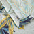 Yves Delorme Coverlet - corner detail view - Tropical Quilts by Yves Delorme | Organic Cotton
