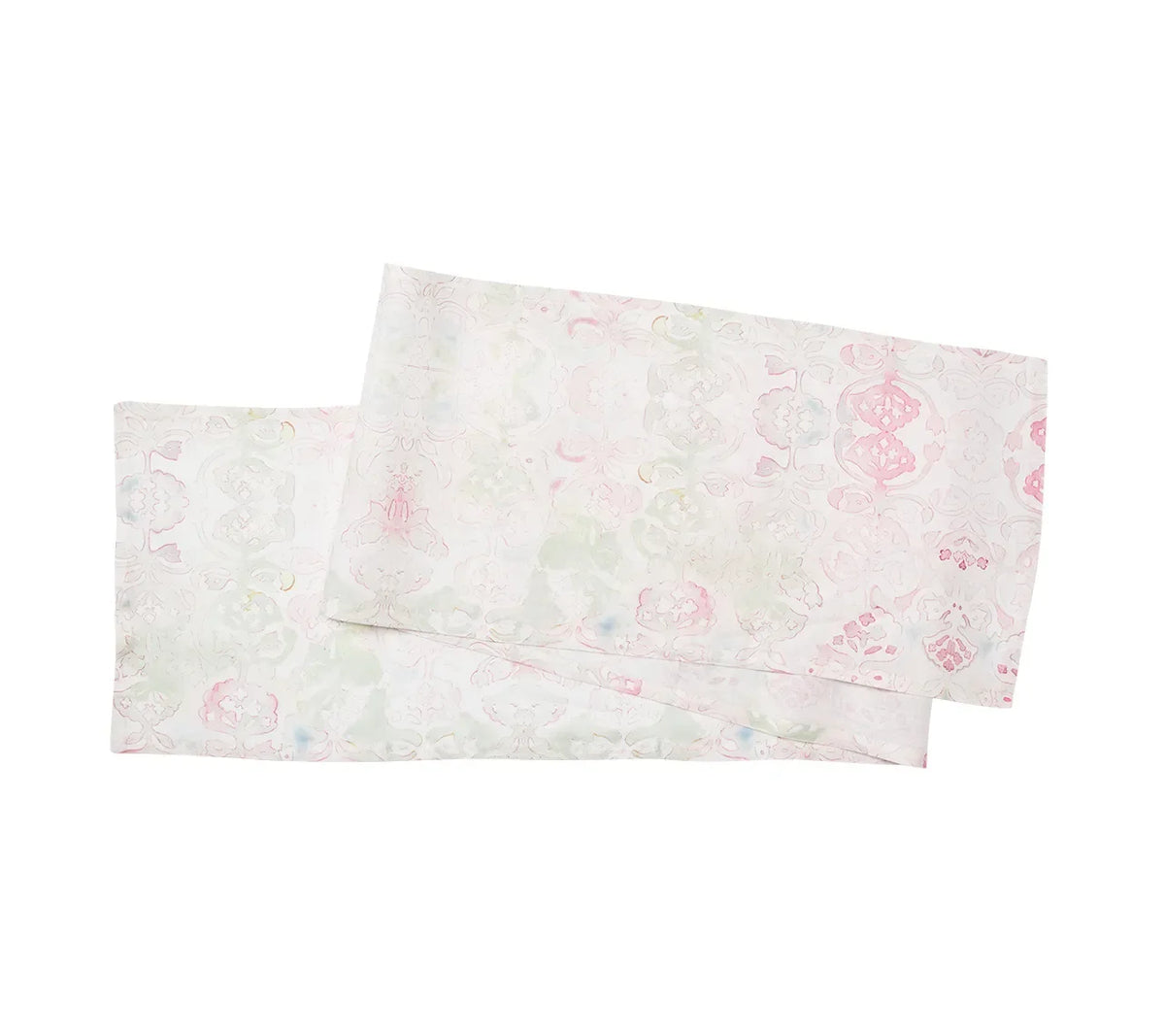 Giverny Mint/Multi Table Runner | Kim Seybert at Fig Linens and Home