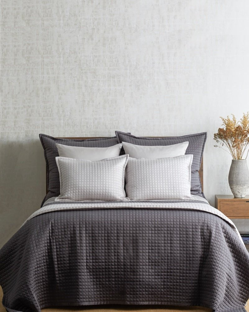Ready-to-bed 2.0 Duvet Grey/Silver by Ann Gish at Fig Linens and Home