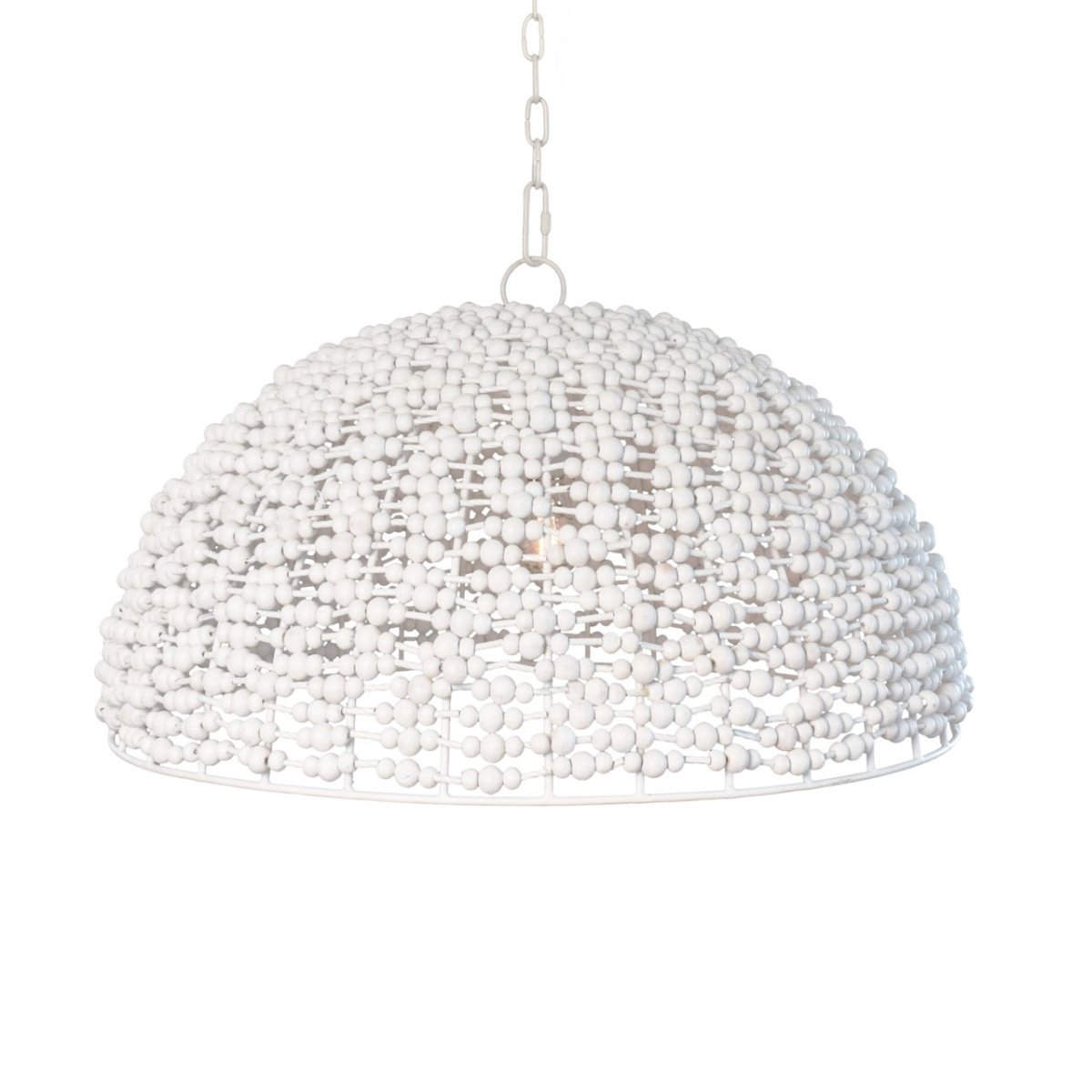 Remy Pendant Light LIT by Worlds Away at Fig Linens and Home