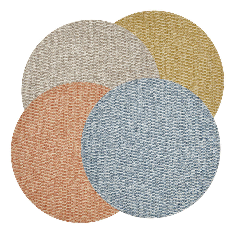 Remy Blue & Gray Placemat Lifestyle | Mode Living at Fig Linens and Home