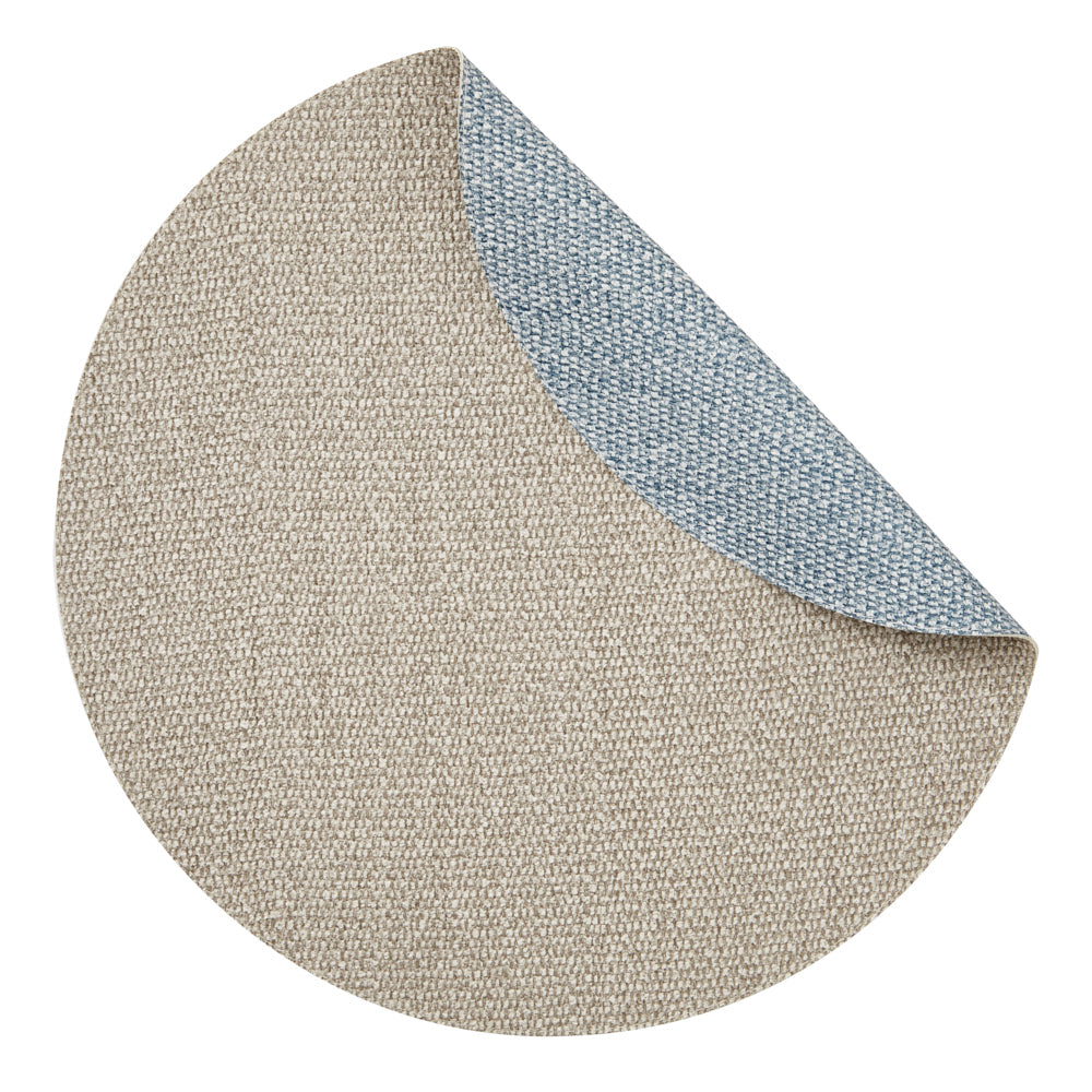 Remy Blue & Gray Placemat Detail 3 | Mode Living at Fig Linens and Home