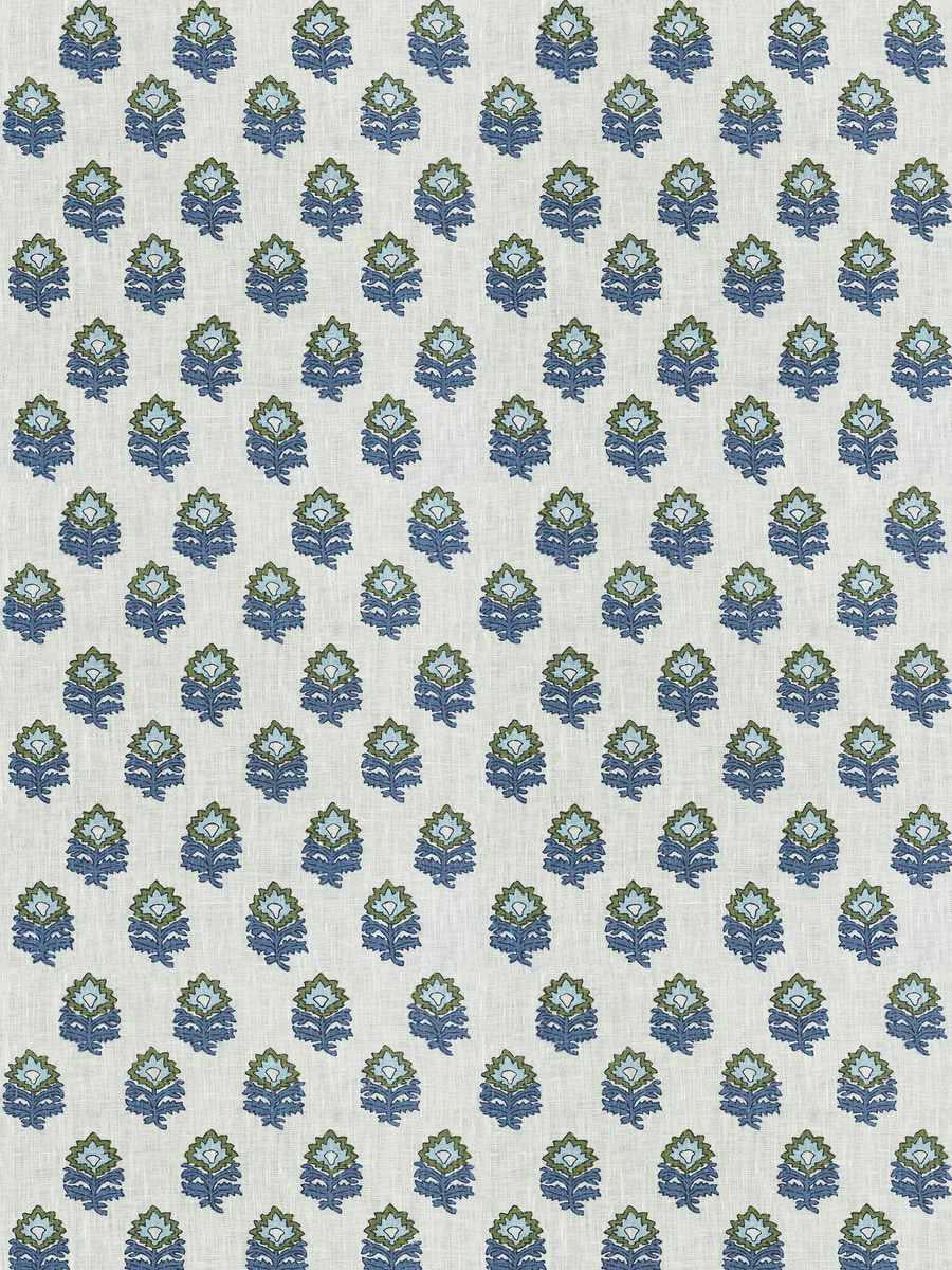 Ryan Studio Shankar Pistachio Decorative Pillow | Swatch of S. Harris Fabric at Fig Linens & Home 3